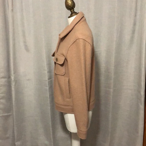 NWOT Joie Wool Blend Button Up Jacket-Sz S-Mocha - Picture 7 of 16